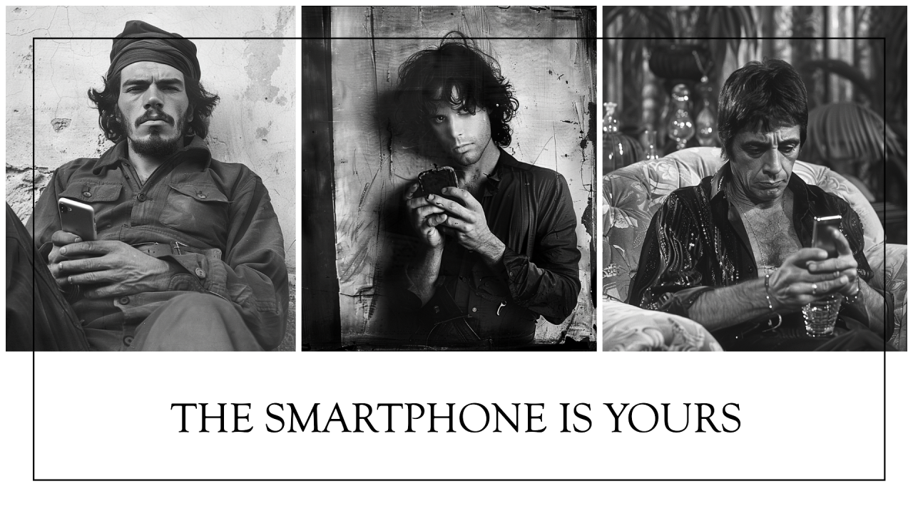 The smartphone is yours